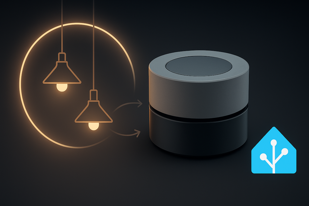 Kitchen Light with a MOES Zigbee Knob