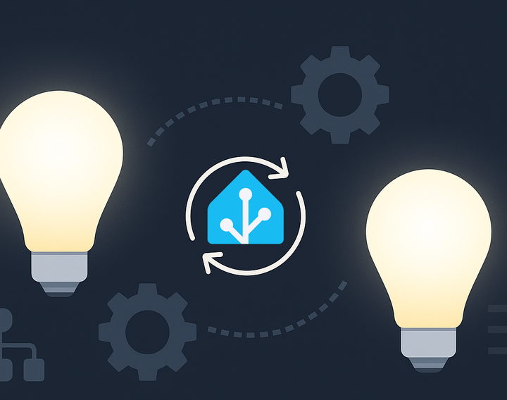 Syncing Two Matter Lights in Home Assistant